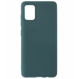 Силиконовый чехол для Samsung Galaxy A51 Soft Matte Лазурный