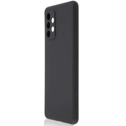 Силиконовый чехол для Samsung Galaxy A52 TPU 1мм с защитой камеры Черный