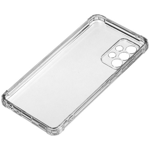 Силиконовый чехол для Samsung Galaxy A53 iBox Crystal с усиленными углами и защитой камеры Прозрачный