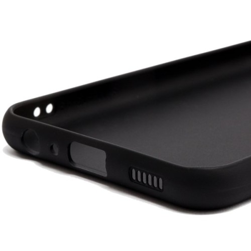 Силиконовый чехол для Samsung Galaxy A53 TPU 1мм с защитой камеры Черный матовый