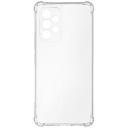 Силиконовый чехол для Samsung Galaxy A53 TPU 1.5мм с усиленными углами и защитой камеры Прозрачный