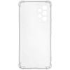 Силиконовый чехол для Samsung Galaxy A53 TPU 1.5мм с усиленными углами и защитой камеры Прозрачный