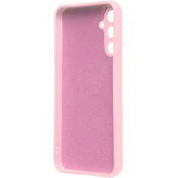Силиконовый чехол для Samsung Galaxy A54 5G / Samsung Galaxy S23 FE с защитой камеры Розовый