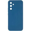 Силиконовый чехол для Samsung Galaxy A54 5G / Samsung Galaxy S23 FE Soft Matte с микрофиброй Синий