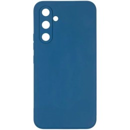 Силиконовый чехол для Samsung Galaxy A54 5G / Samsung Galaxy S23 FE Soft Matte с микрофиброй Синий