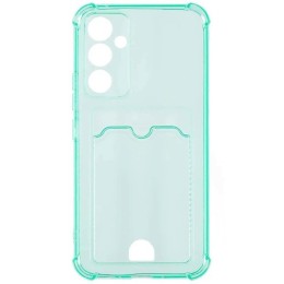 Силиконовый чехол для Samsung Galaxy A54 5G / Samsung Galaxy S23 FE Silicone Card Holder с защитой камеры Мятный