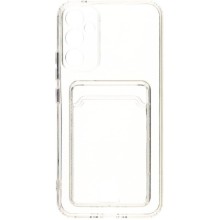 Силиконовый чехол для Samsung Galaxy A54 5G / Samsung Galaxy S23 FE TPU iBox Crystal с защитой камеры и кардхолдером