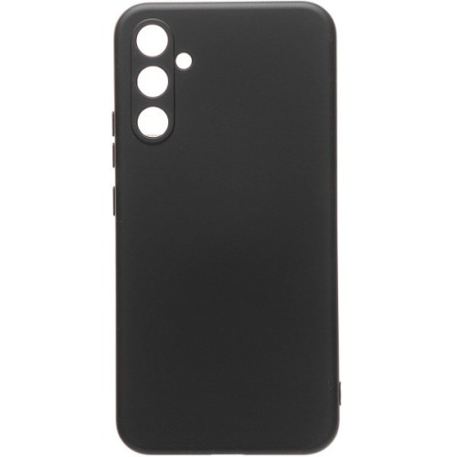 Силиконовый чехол для Samsung Galaxy A54 5G / Samsung Galaxy S23 FE TPU mate 1mm матовый Черный