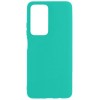 Силиконовый чехол для Samsung Galaxy M13 Soft Matte с микрофиброй Мятный