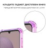 Силиконовый чехол для Samsung Galaxy M14 Krieger Mix 1.5мм противоударный Розово фиолетовый