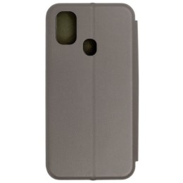 Чехол книжка для Samsung Galaxy M21 Red Line Unit Серый