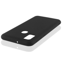 Силиконовый чехол для Samsung Galaxy M21 TPU 1мм Черный матовый