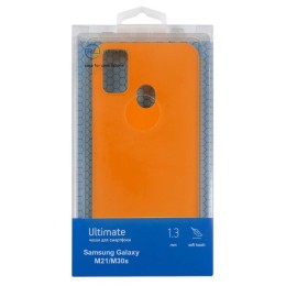Силиконовый чехол для Samsung Galaxy M21 Red Line Ultimate Оранжевый