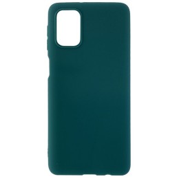 Силиконовый чехол для Samsung Galaxy M31s Soft Matte Лазурный