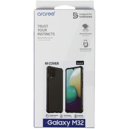 Силиконовый чехол для Samsung Galaxy M32 Araree M Cover GP-FPM325KDABR Черный