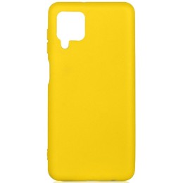 Силиконовый чехол для Samsung Galaxy M33 Soft Matte с микрофиброй Желтый