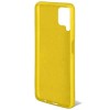 Силиконовый чехол для Samsung Galaxy M33 Soft Matte с микрофиброй Желтый