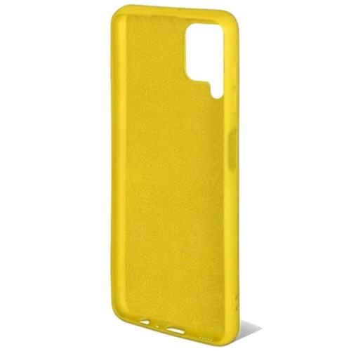 Силиконовый чехол для Samsung Galaxy M33 Soft Matte с микрофиброй Желтый