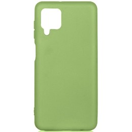 Силиконовый чехол для Samsung Galaxy M33 Soft Matte с микрофиброй Оливковый
