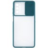 Чехол накладка для Samsung Galaxy M52 Cover Slide Зеленый