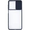 Чехол накладка для Samsung Galaxy M52 Cover Slide Черный