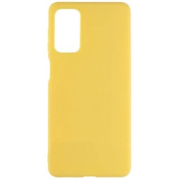Силиконовый чехол для Samsung Galaxy M52 Soft Matte Желтый