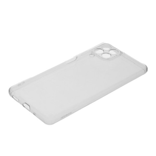 Силиконовый чехол для Samsung Galaxy M53 TPU 1мм с защитой камеры Прозрачный