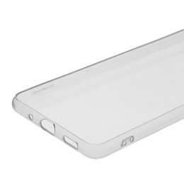 Силиконовый чехол для Samsung Galaxy M53 TPU 1мм с защитой камеры Прозрачный