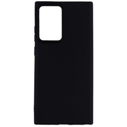 Силиконовый чехол для Samsung Galaxy Note 20 TPU bend 1мм Черный матовый