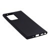 Силиконовый чехол для Samsung Galaxy Note 20 TPU bend 1мм Черный матовый