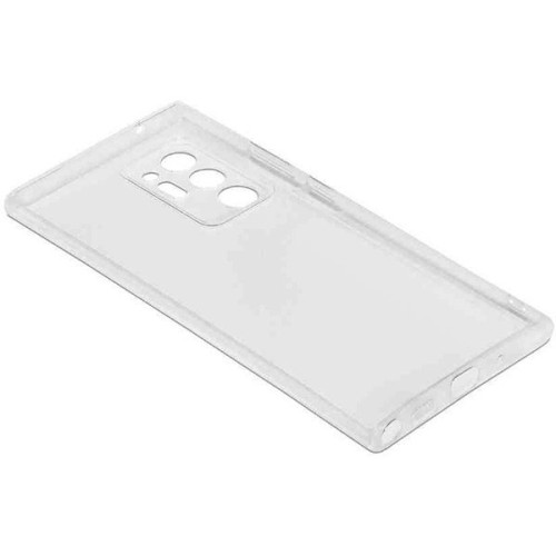 Силиконовый чехол для Samsung Galaxy Note 20 Ultra TPU mp 1мм bend с защитой камеры Прозрачный