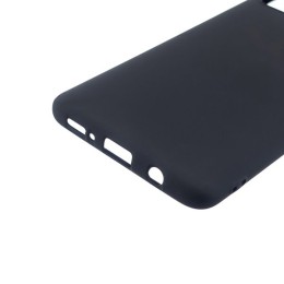 Силиконовый чехол для Samsung Galaxy S10 Lite TPU 1мм Черный матовый