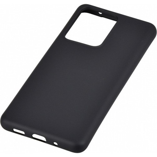 Силиконовый чехол для Samsung Galaxy S20 TPU bend 1мм Черный матовый