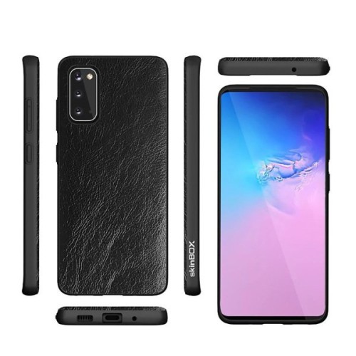 Силиконовый чехол для Samsung Galaxy S20 Skinbox Camak Черный