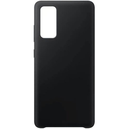 Силиконовый чехол для Samsung Galaxy S20FE Чехольчикофф Черный