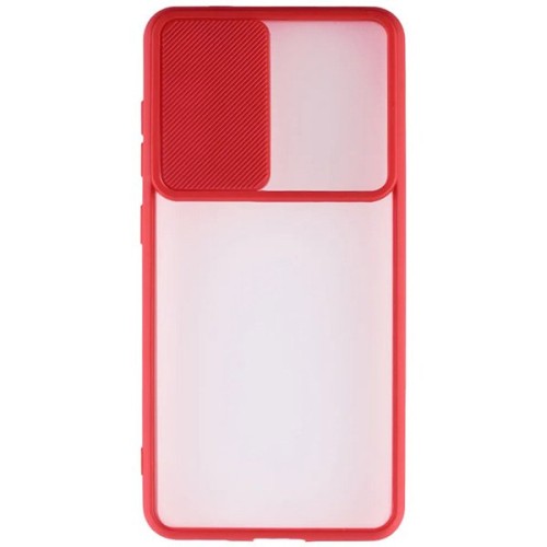 Чехол накладка для Samsung Galaxy S20FE Cover Slide Красный
