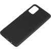 Силиконовый чехол для Samsung Galaxy S20FE TPU 1мм Черный матовый