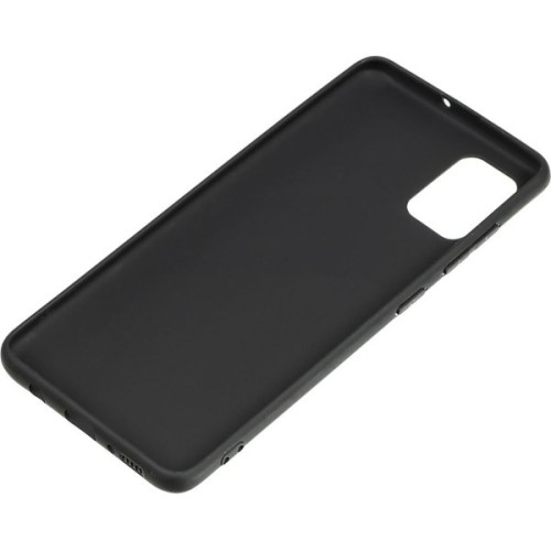 Силиконовый чехол для Samsung Galaxy S20FE TPU 1мм Черный матовый