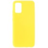 Силиконовый чехол для Samsung Galaxy S20FE Soft Matte Желтый