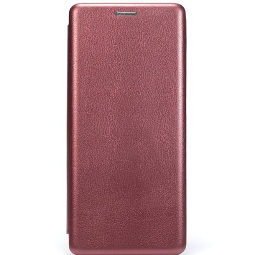 Чехол книжка для Samsung Galaxy S20FE Book Cover Бордовый