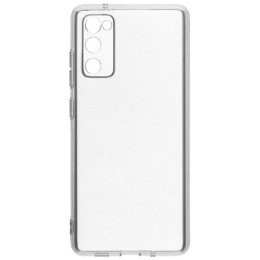 Силиконовый чехол для Samsung Galaxy S20 FE Ultra Thin Case с защитой камеры Прозрачный
