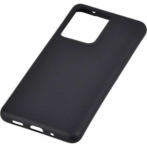 Силиконовый чехол для Samsung Galaxy S20 Ultra TPU bend 1мм Черный матовый