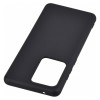 Силиконовый чехол для Samsung Galaxy S20 Ultra TPU bend 1мм Черный матовый