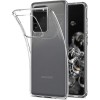 Силиконовый чехол для Samsung Galaxy S20 Ultra TPU 1мм Прозрачный глянцевый