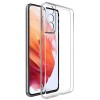 Силиконовый чехол для Samsung Galaxy S21 TPU mp 1мм с защитой камеры Прозрачный глянцевый