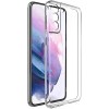 Силиконовый чехол для Samsung Galaxy S21+ TPU 1мм с защитой камеры Прозрачный