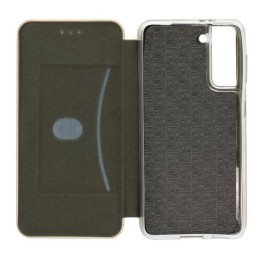 Чехол книжка для Samsung Galaxy S21+ Book Cover Золотой