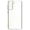 Силиконовый чехол для Samsung Galaxy S21 FE Ultra Thin Case с защитой камеры Прозрачный