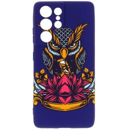 Силиконовый чехол для Samsung Galaxy S21 Ultra Helsen с защитой камеры J68