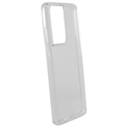 Силиконовый чехол для Samsung Galaxy S21 Ultra TPU 1мм Прозрачный глянцевый